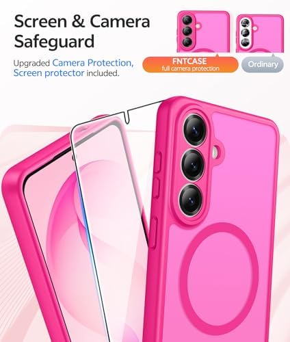 FNTCASE for Samsung Galaxy S26 Case, Fit for Magsafe, with Screen Protector - Image 4