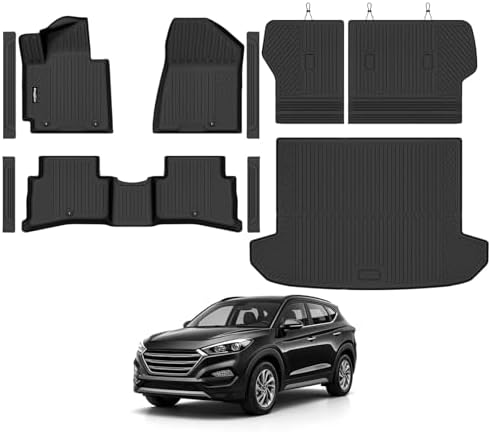 Floor Mats for 2016-2018 Hyundai Tucson Accessories by Bingoliner
