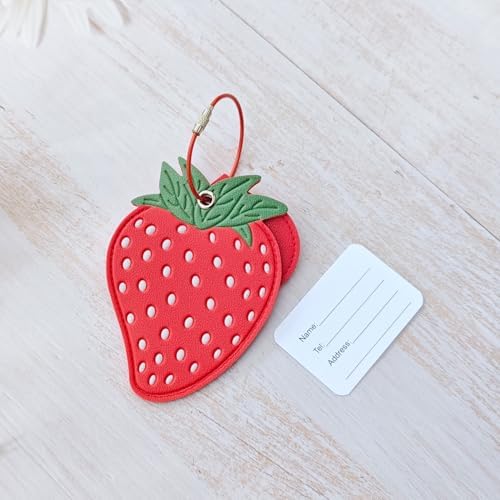 Luggage Tags for Suitcases, Faux Leather Cute Travel Suitcases Tag - Image 2