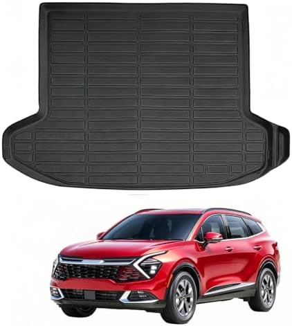 Joruoo-All Weather Cargo Liner for Kia Sportage 2023-2026(Not for PHEV) Custom Fit Automotive Car Trunk Mat Accessories by JORUOOServeyouwellalltheway
