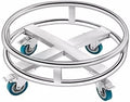 Heavy Duty Stainless Steel Utility Cart with Wheels for Easy Transport, Ideal for Commercial and Home Use, Durable and Versatile by Unknown