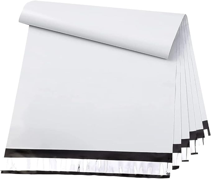 Metronic Poly Mailers 24x24 100PC White, Extra Large Shipping Bags Mailing by METRONIC