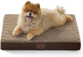 Bedsure ComfyFleece Small Dog Bed with Washable Cover, 23x17 Cat Puppy Bed by BEDSURE