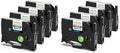 9mm Label Tape TZe-221 Replace for Brother P Touch TZe TZ Tape 9mm 0.35'' (Pack of 2) by Labelife