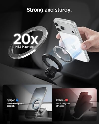 Spigen Tesla Air Vent MagSafe Mount for Model Y Juniper & YL & 3 Highland - Image 6