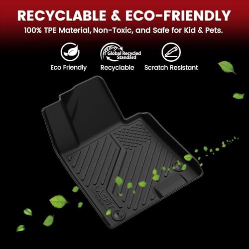 LASFIT Floor Mats for Hyundai Sonata 2020-2026 / Kia K5 2021-2026 - Image 6