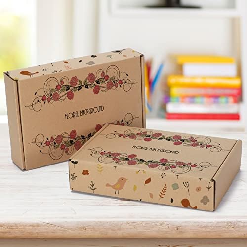 9x6x2 Cardboard Shipping Boxes Set of 20, Brown - Image 5