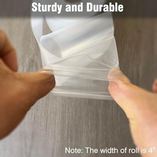 4 Mil Poly Tubing Roll for Packaging and Safe Storage of Food,1.6"Wx200' L - Image 5