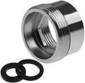 Faucet Water Aerator Adapter, Brass Tap Water Filter Aerator Connector, 16mm to 22mm NPT Thread Adapter (Female to Male) by TOOLSTAR