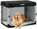 ZOMISIA XL Collapsible Dog Travel Crate for Large Dogs, Portable Dog Crate by Zomisia