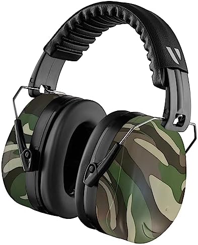 Noise Reduction Earmuffs for Adults - 35 dB (2K Hz) Protection Headphones by VANDERFIELDSUS