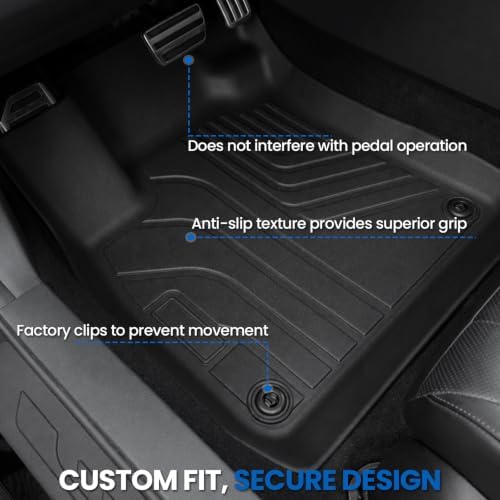 Floor Mats for Honda Accord 2023-2026 Hybrid & Gas, w/Cargo Mat - Image 3