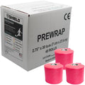 Shield Athletic Underwrap | Bulk Case of 48 Rolls of PreWrap 2.75" X 30 SYards (Pink) by SHIELD