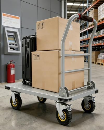 Garvee 1800LBS Platform Truck Cart, 36 "x24 Flatbed Cart - Image 5