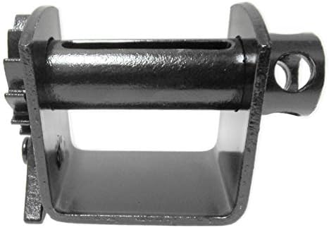Weld-On Winch for Flatbed Trailer | Heavy Duty Standard Tie-Down Winch 2" - 4" Webbing Cargo Control | Pro Quality - Image 6