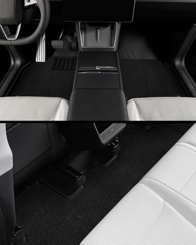 3W 9PCS Floor Mats for Tesla Model Y Juniper 2025 2026 (Not for Standard) - Image 3