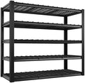 Romorgniz 60" W Garage Shelving, Storage Shelves,5 Tier Adjustable Metal Shelving,Metal Storage Shelves 600LBS Per Shelf (3000LBS Total) for Garage,Basement,Warehouse, Workshop,24" D x 72.02" H by Romorgniz
