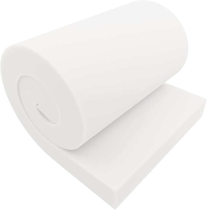 GoTo Foam 4" Height x 36" Width x 72" Length 44ILD Upholstery Cushion Made in - Image 2