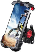 Lamicall Bike Phone Holder Motorcycle Mount - One-Hand Operation, Lockable by Lamicall