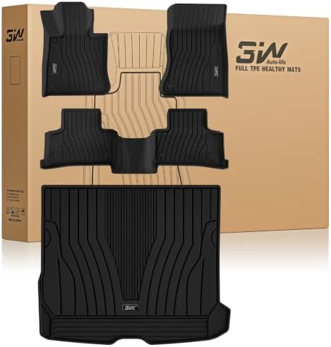 3W Floor Mats & Cargo Liner Fit for Mercedes Benz GLC 2023-2026 by 3W