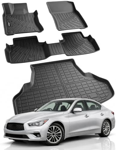 Floor Mats for Infiniti Q50(Sedan) 2018-2025 by RYStark