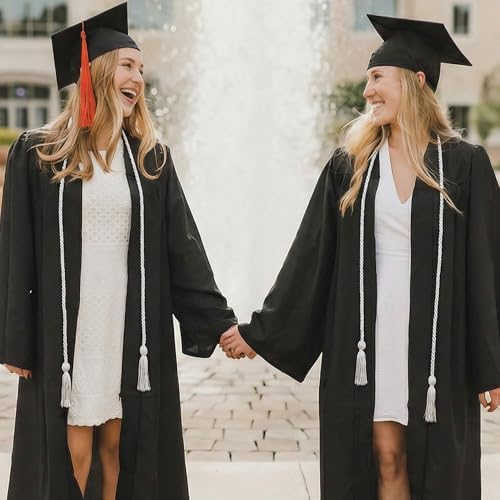 GraduationMall Graduation Honor Cord 68" White - Image 6