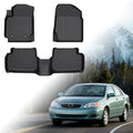 Floor Mats for Toyota Corolla 2003-2008(NOT for with Rear Seat Vents) by Vehiwell