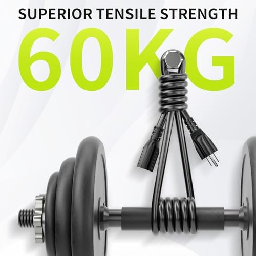 16/3 Black 20 FT (2Pack) Extension Cord Indoor for Appliances - Image 6