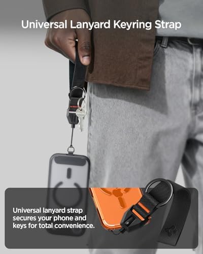 Spigen Phone Wrist Strap with Lanyard and Tether Tab (Universal) - Image 2