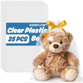 RAINFLOW 25 Pack Clear Plastic Flat Open Poly Bags 18 x 24 Inch by Unknown