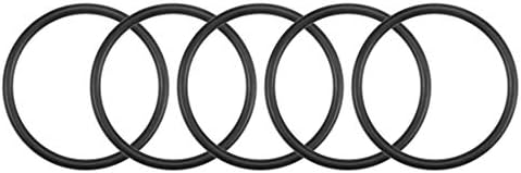 uxcell Nitrile Rubber O-Rings 56mm OD 48mm ID 4mm Width, Metric Nitrile Rubber Sealing Gasket for Automotive Machine Plumbing, Pack of 5 by uxcell