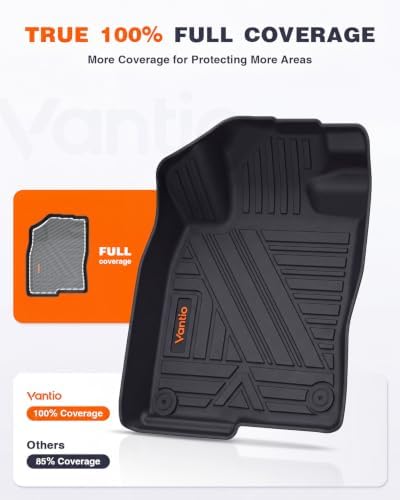 Floor Mats for 11th Gen Honda Civic 2026 2025 2024 2023 2022 Sedan (Fits Rear Seats with or Without USB Ports), All Weather TPE Car Floor Liners,1st & 2nd Row & Trunk Liner,Black - Image 7
