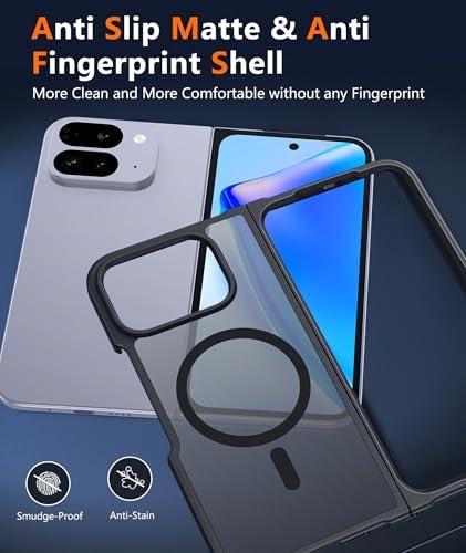 FNTCASE for Google Pixel 10 Pro Fold Case, Fit for Magsafe, Translucent - Image 5