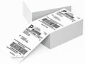 Phomemo Genuine 4X6 Thermal Shipping Label 1000 Labels per Stack - 4x6 FanFold Thermal Labels Compatible with Phomemo Shipping Label Printer, Strong Adhesive Shipping Labels, Commercial Grade by Phomemo