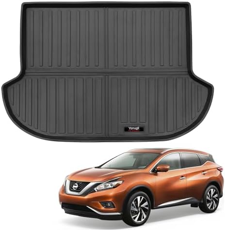 Custom for 2015-2024 Nissan Murano Cargo Mats Trunk Liner All Weather TPE Protection Mat Accessories (for 2015-2024 Nissan Murano) by Yonugli