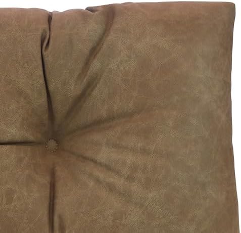 Klear Vu The Gripper Non-Slip Tufted Bench Cushion for Indoor Furniture, Assembled in USA, Entryway Storage, Bay Window, Corner Nook or Piano Seat, 30 Inches, Solid Faux Leather - Image 4