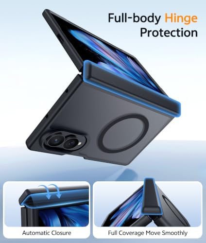 FNTCASE for Samsung Galaxy Z Fold 8 Case, Fit for Magsafe, Hinge Protection - Image 3