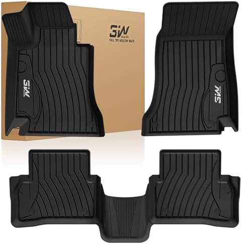 3W Floor Mats for Mercedes Benz C-Class 2015-2021 by 3W