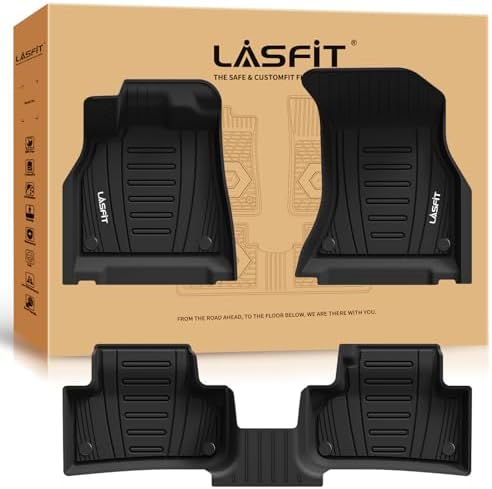 LASFIT Floor Mats for Audi Q5/SQ5 2018-2025, TPE Black by LASFIT