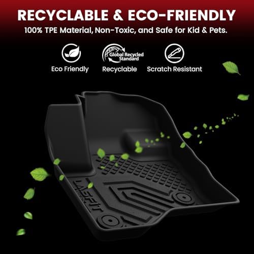 LASFIT Floor Mat Set for 2009–2019 Ford Flex & 2010–2019 Lincoln MKT - Image 5