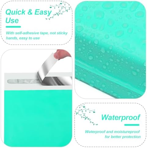 JinRuiKJ Thank You Poly Mailers 12x15.5 Inch, 50 PCS, Teal - Image 3