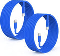 2Pack Blue Fast Charger Cable 10ft [Apple MFi Certified], USB Type C to Lightning Cable 10 Foot for Apple iPhone 14 13 12 Pro XR XS Max X 8 Plus by Citelect