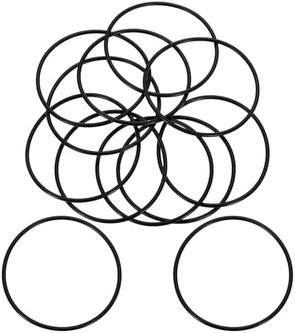 uxcell 10Pcs AS-147 NBR 70A O-Rings 2-11/16"IDx 3/32"CS/2.675"ID x 0.103"CS by uxcell