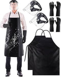 safety face shield with Apron Gloves by ElectricWise