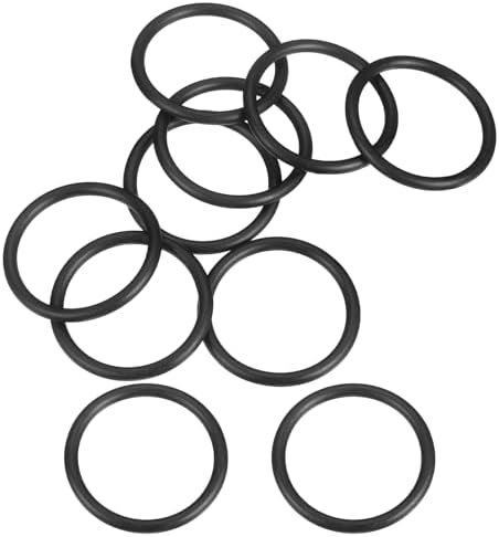 uxcell 10Pcs AS-220 NBR 70A O-Rings 1-3/8"ID x 1/8"CS/1.359"ID x 0.139"CS by uxcell