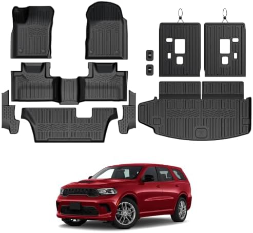 Floor Mats for 2016-2026 Dodge Durango 7-Seats Accessories by GALVAGNITE