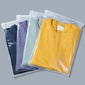 Clear Zipper Bags for Clothes, 100 Pcs 11x15 inch, with Vent Holes by Svaldo