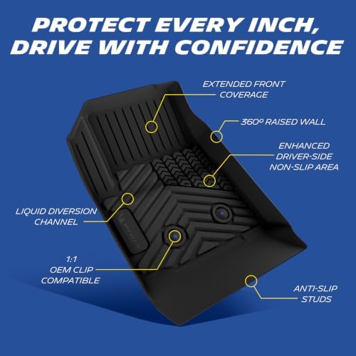 Michelin Vehicle Mat for 2015-2022 Chevy Colorado/GMC Canyon Crew Cab - Image 3