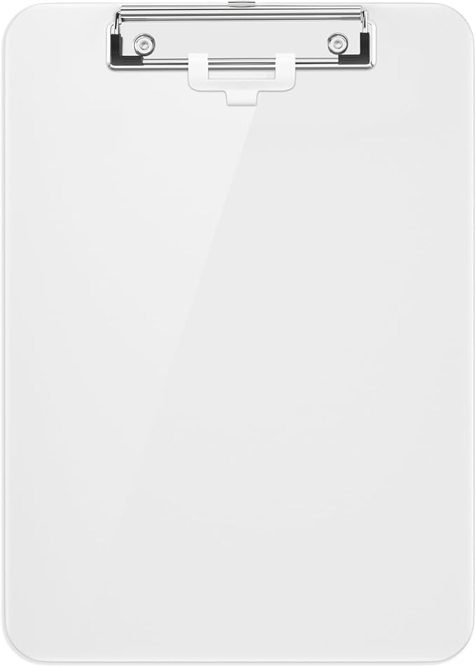 Hongri Plastic Clipboard, A4 Letter Size Clipboards by Hongri