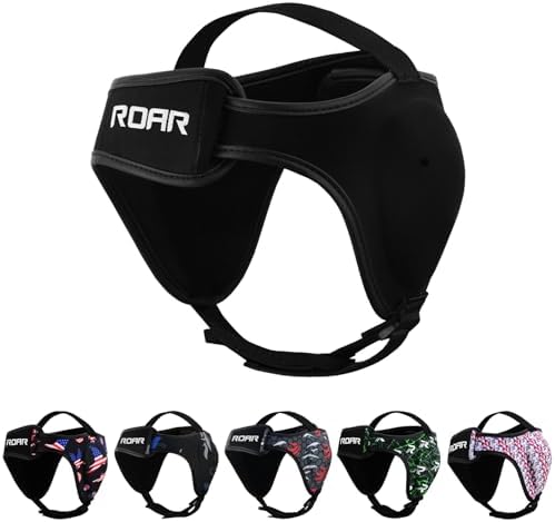 ROAR-INT Wrestling Headgear Men BJJ Ear Guard Protection MMA Grappling Cauliflower Helmet by ROAR-INT